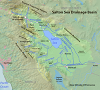 Geography of the Salton Sea drainage basin